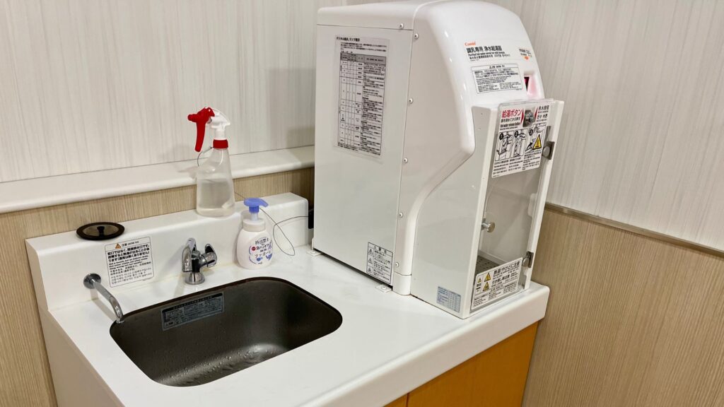 調乳専用の給湯器