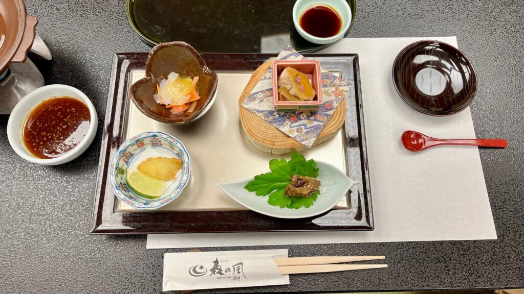 ホテル森の風立山　夕食