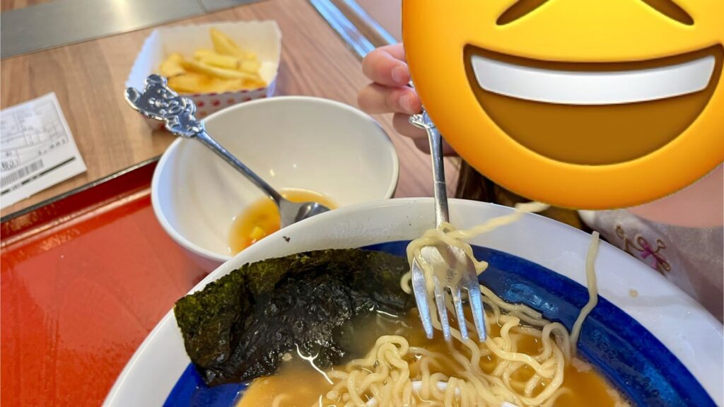 8番らーめん　子連れ