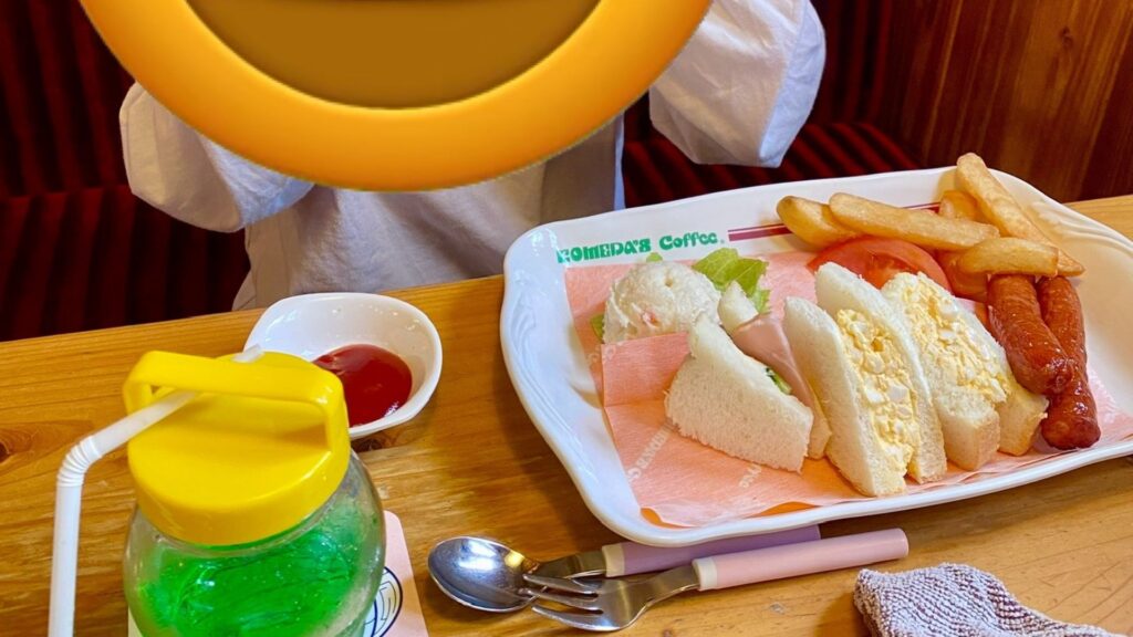 だいすきプレート　コメダ珈琲